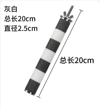 Parrot Ceramic Grinding Perch