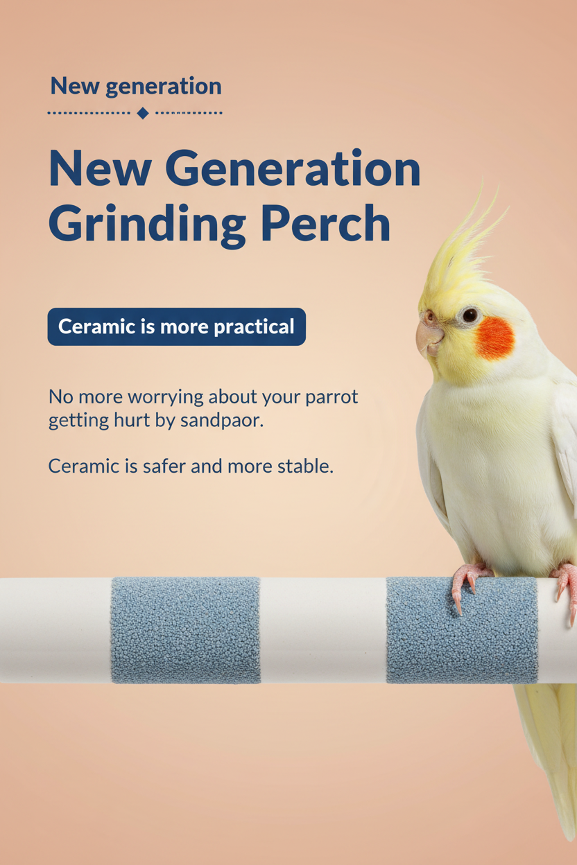 New Generation Ceramic Grinding Perch - English Only
